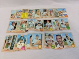 Lot of 30 1968 Topps Baseball Cards