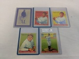 Lot of 5 Babe Ruth High Quality Reprints