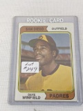 1974 Topps Dave Winfield Rookie Card