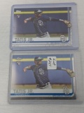 Lot of 2 Topps and Chrome Fernando Tatis Jr Rookie Cards