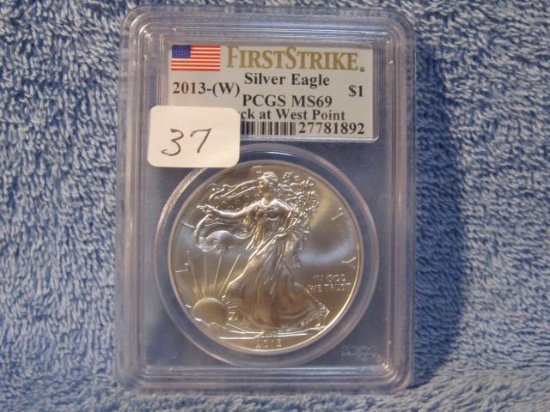 2013 (W) SILVER EAGLE PCGS