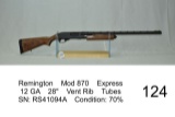 Remington    Mod 870    Express    12 GA    28