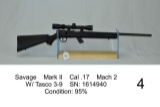 Savage    Mark II    Cal .17    Mach 2    W/ Tasco 3-9    SN: 1614940    Co