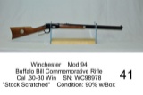 Winchester    Mod 94    Buffalo Bill Commemorative Rifle    Cal .30-30 Win
