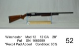 Winchester    Mod 12    12 GA    28