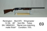 Remington    Mod 870    Wingmaster    12 GA    28