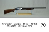 Winchester    Mod 25    12 GA    28