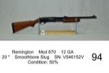 Remington    Mod 870    12 GA    20 