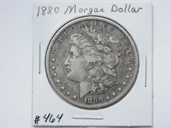 1880 MORGAN DOLLAR VF