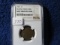 1865 2-CENT PIECE NGC XF45 BN MINT ERROR REV. STRUCK THRU