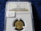 1912 $2.50 INDIAN HEAD GOLD PIECE NGC MS61