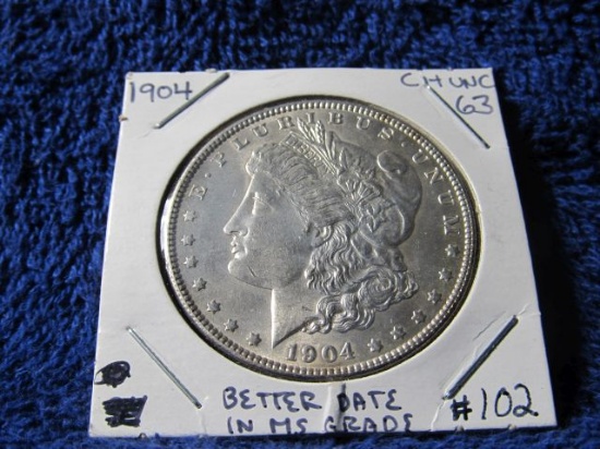 1904 MORGAN DOLLAR BU