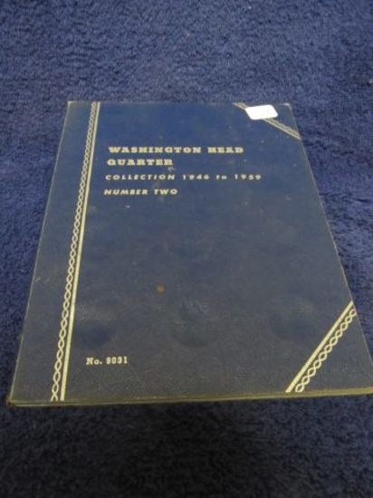 1946-59D WASHINGTON QUARTERS COMPLETE IN FOLDER