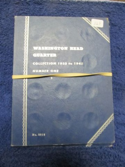 1932-79D WASHINGTON QUARTERS COMPLETE IN 3-FOLDERS (NO PROOF ONLY ISSUES)