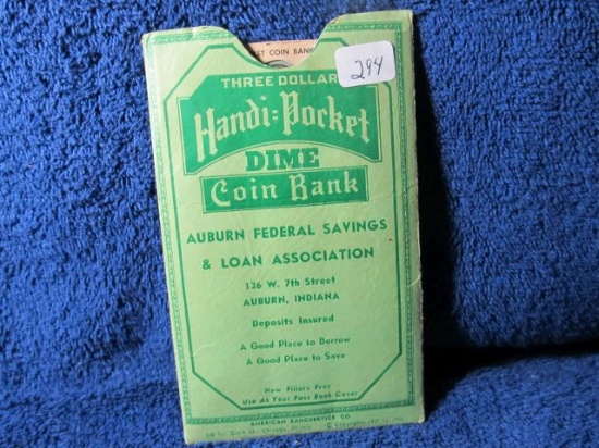 30 U.S. SILVER DIMES IN DIME SAVER