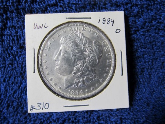 1884O MORGAN DOLLAR BU