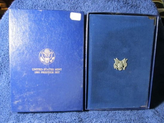 1993 U.S. PRESTIGE PROOF SET IN HOLDER