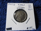 1915D BUFFALO NICKEL BU