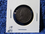 1834 HALF CENT AU