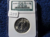 1945D WALKING LIBERTY HALF NGC MS66 NEVADA SILVER COLLECTION