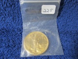 1986 1-OZ. GOLD EAGLE BU