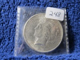 1925 PEACE DOLLAR BU