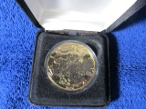 2006 GOLD PLATED SILVER EAGLE IN HOLDER