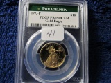 1993 1/4-OZ. GOLD EAGLE PCGS PR69 DCAM