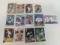 Cleveland Indians signed card lot of 13 with some factory signed includes Feller insert