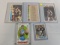 Vintage basketball group includes: Rookie - Bob Mc Adoo plus Oscar Robinson, Maravich (2), rare chec