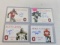 Ohio State signed 'Captain' cards, TK Legacy: S. Graham, J. Graham, Datish, Collins, all signed in b