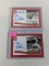 Vintage Ohio State signed TK Legacy cards: Don Clark and Don Sutherin, blue ink