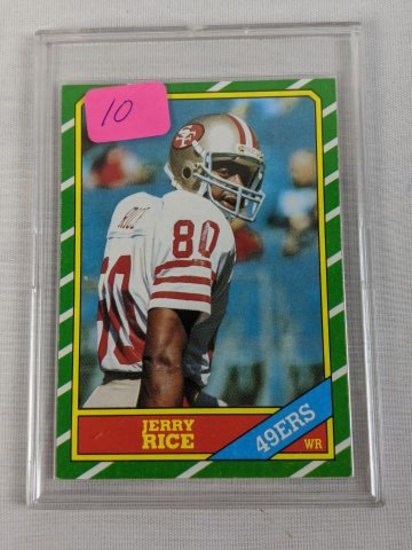 Jerry Rice '86 Topps rookie