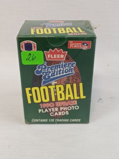 1990 Fleer Football Update set, sealed