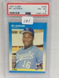 1987 Fleer Bo Jackson PSA 8