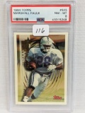 1994 Topps Marshall Faulk PSA 8