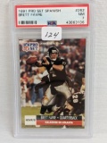 1991 Pro Set Spanish Brett Favre PSA 7