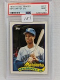 1989 Topps Traded Ken Griffey Jr. PSA 9