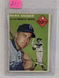 Duke Snider 1954 Topps baseball card