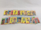 1958 Topps baseball card lot of 20 no doubles, cards start at 4-41