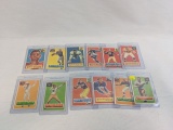 1956 Topps football cards , 12 card lot, no doubles, cards #s 39, 43, 51, 52, 54, 55, 56, 57, 59, 62