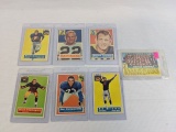 1956 Topps football cards lot of 7 : cards # 22, 23, 24, 27, 31, 33, 35