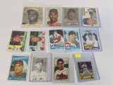 OFFGRADE baseball Star lot of 13, post1965, includes stars and Rookies