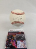 Cal Ripkin signed MLB baseball on the sweet spot, JSA