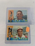 Frank Robinson & Vern Law '60 Topps