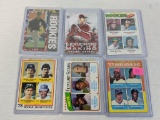 Baseball rookie lot of 6 includes: Orosco, Trammell, Martinez, Lynn, Ohtani, Michael Jordan