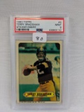 1983 Topps Sticker Terry Bradshaw - PSA 9