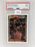 1992 Topps Gold Michael Jordan PSA 9