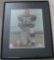 Matted and framed Lou Groza signed 8x10 photo. SGC COA