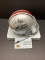 Darron Lee signed Ohio State Silver Mini helmet